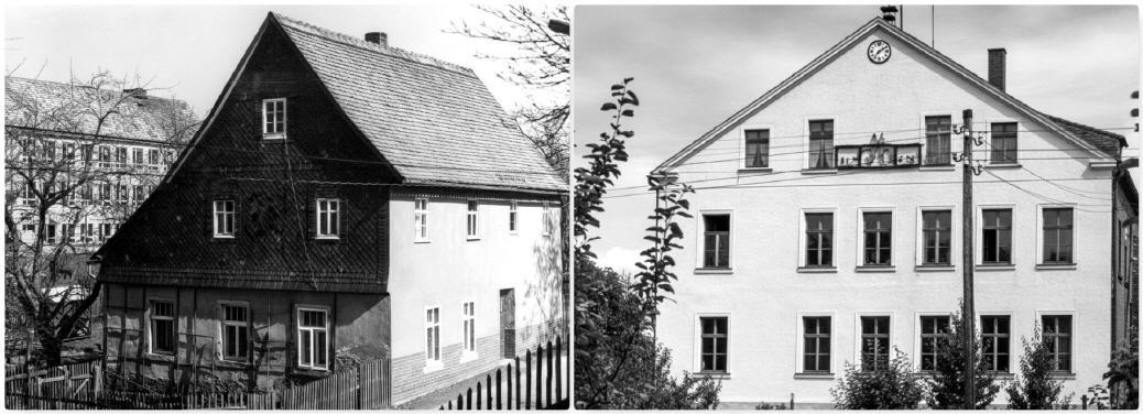 Alte Schulgeb&auml;ude in Hauptmannsgr&uuml;n